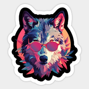 wolf Sticker